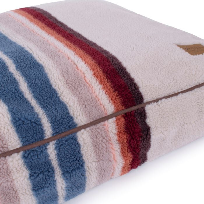 Serape Rosewood Berber Dog Bed