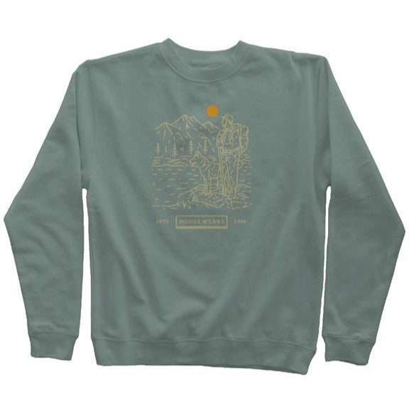 Hiking With Friends - Unisex Crew Neck