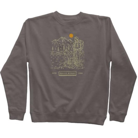 Hiking With Friends - Unisex Crew Neck