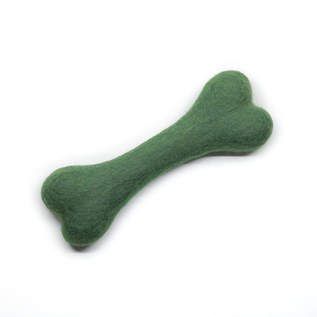 Wool Dog Bone Toy - Cactus